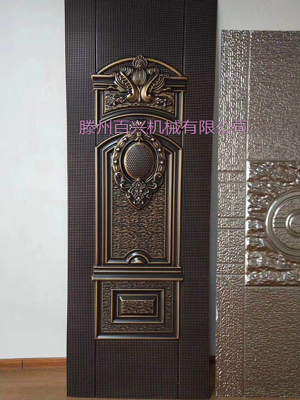 滕州百興15000噸門面壓花機(jī)所壓花型